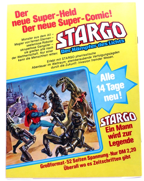 STARGO - Der Kämpfer des Lichts Comic Magazin Nr. 6: Invasion aus der Sternennacht